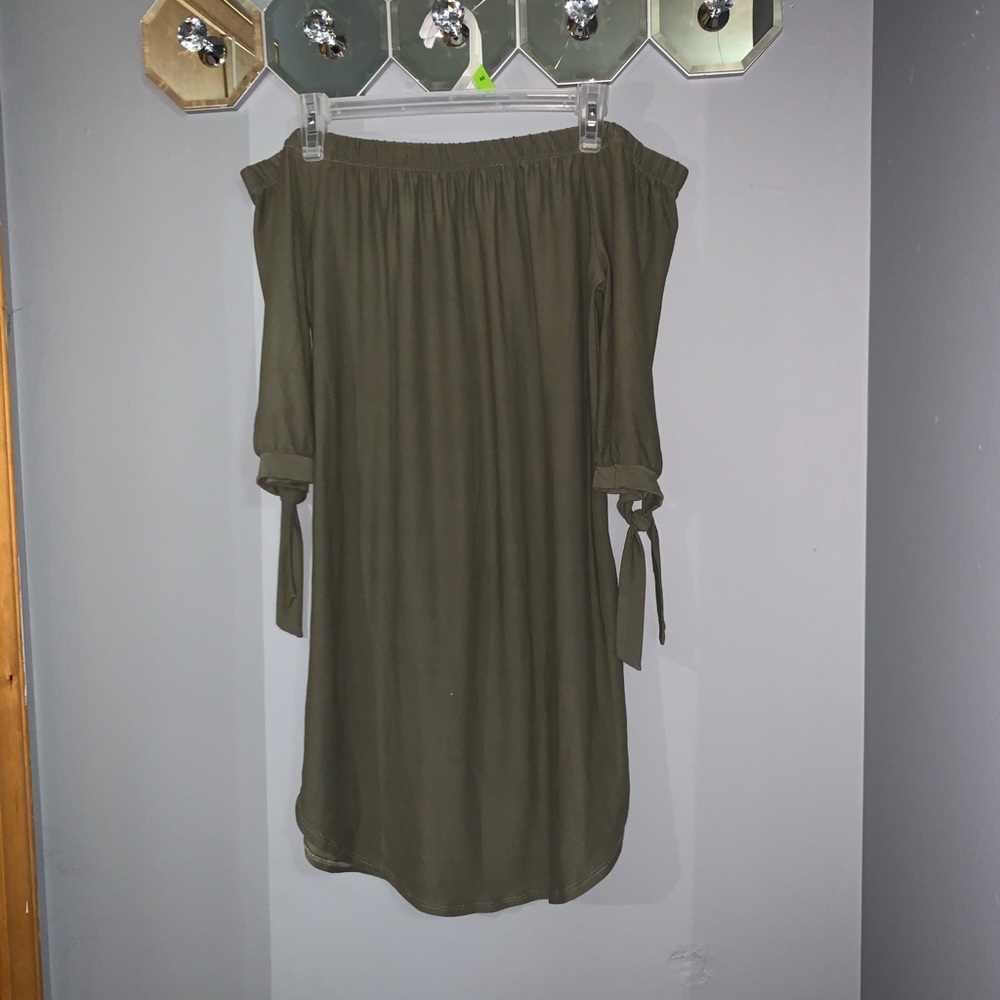 Off the shoulder dress